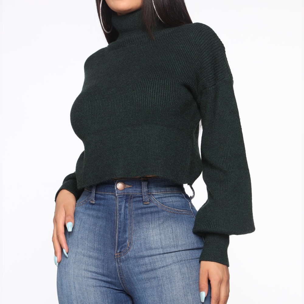 Fashion Nova Won’t Stop Loving You Turtleneck Sweater